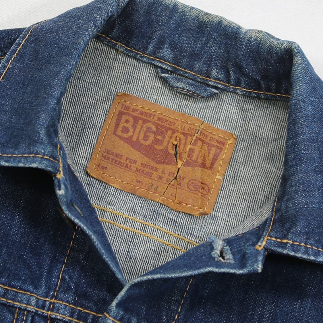 BIG JOHN 데님 트러커 자켓 (여성용 S) 상품이미지5