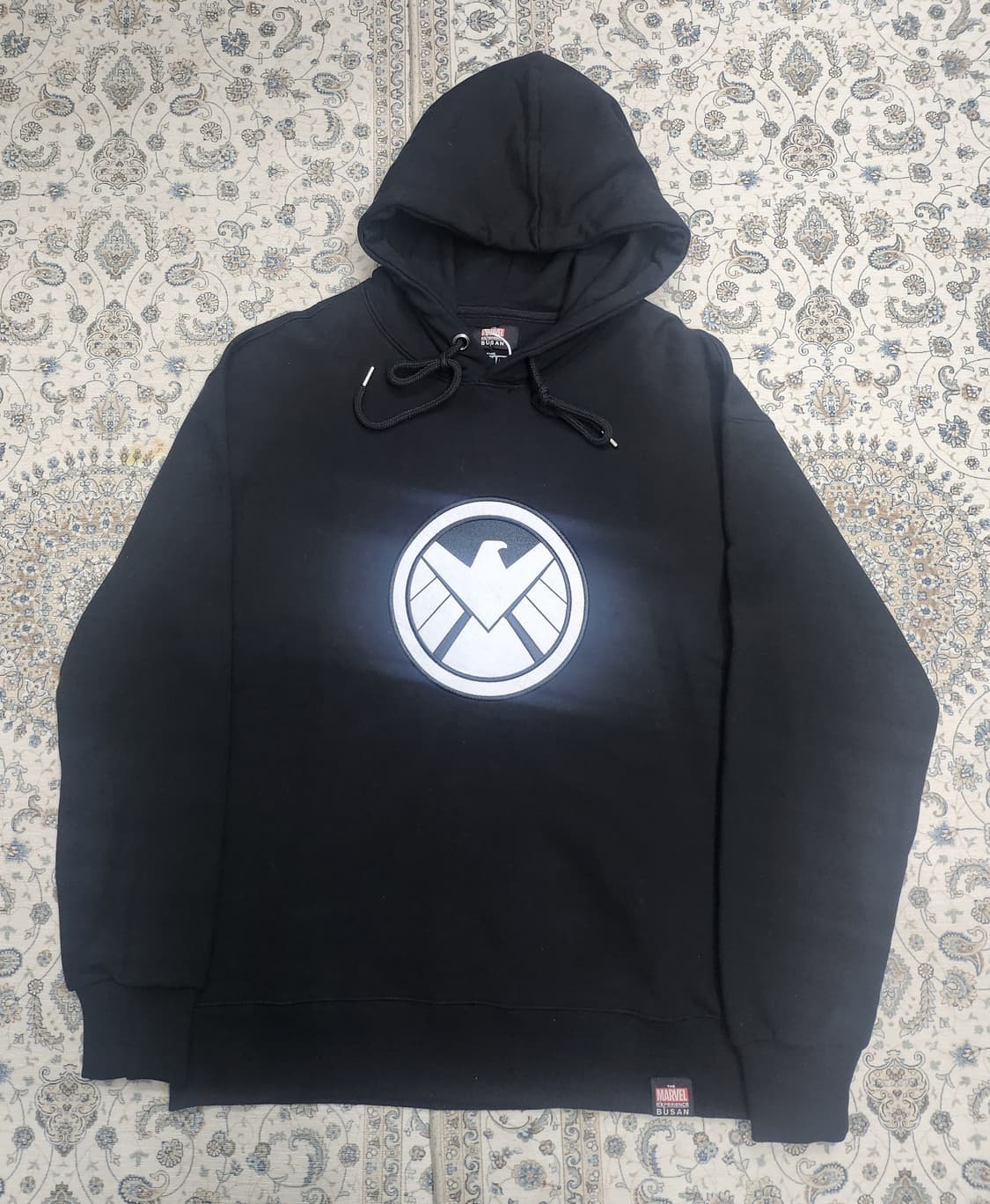 (새상품) 마블 X 부산 익스피리언스 후드티 L 상품이미지1