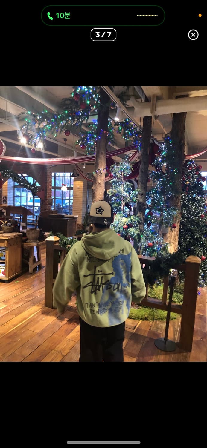 스투시 비너스 말차 후드집업 상품이미지2