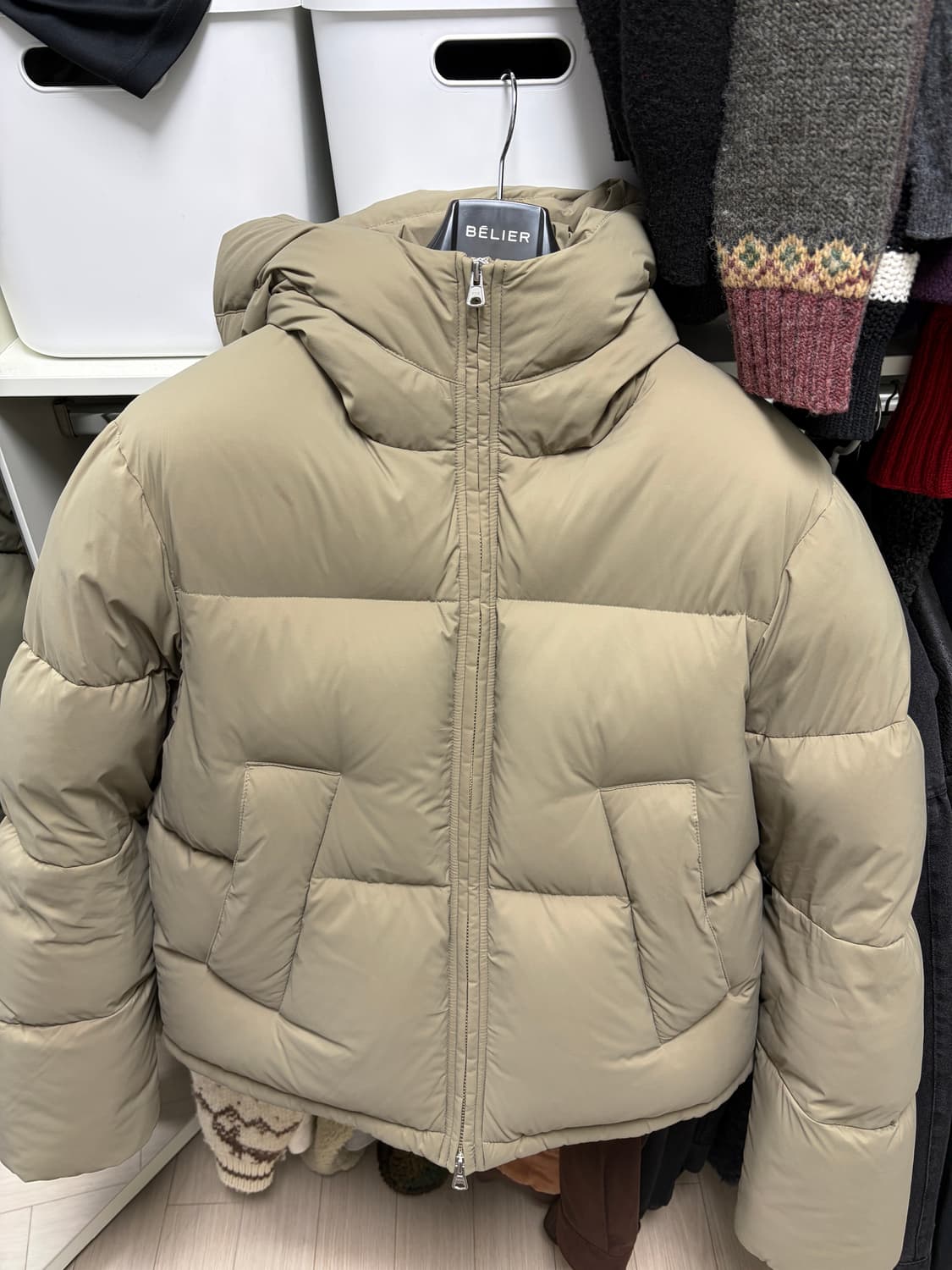 벨리에 마낭 구스 다운 실착 0회 상품이미지4