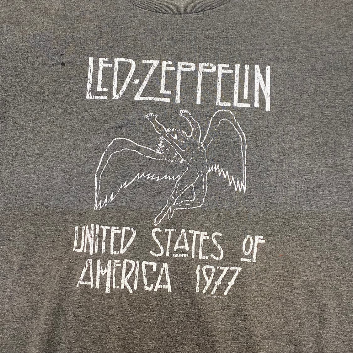 미국 빈티지 레드제플린 락티셔츠 반팔티 상품이미지3