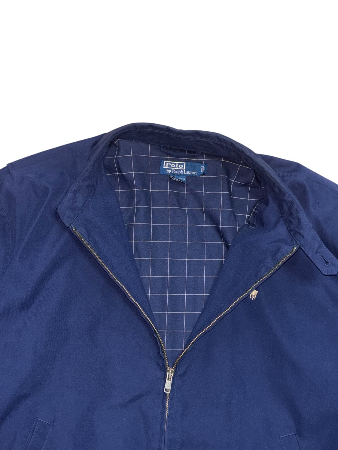 폴로 랄프로렌 네이비 블루종 폴리쉘 바라쿠타 자켓 상품이미지6