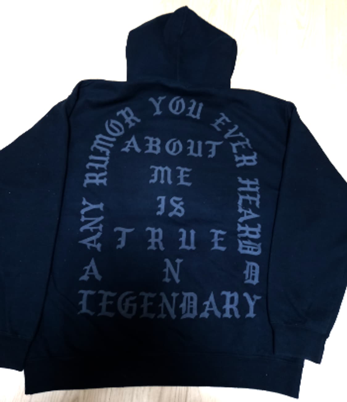 [L] 칸예 파블로 시카고 후드    후디 
 상품이미지2