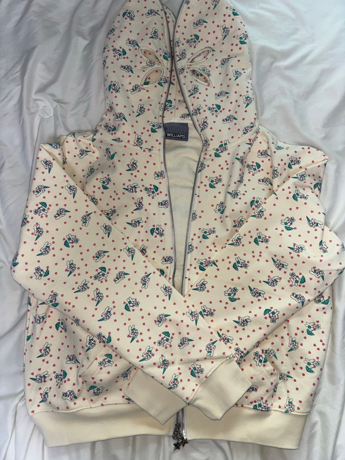 애슐리윌리엄스 토끼 후드집업 M 상품이미지2