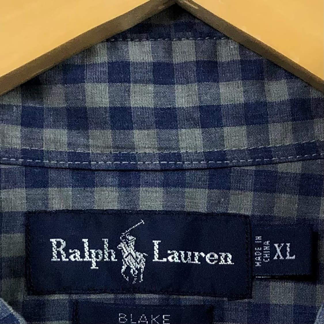 Xxl 폴로 체크 빅셔츠 상품이미지3
