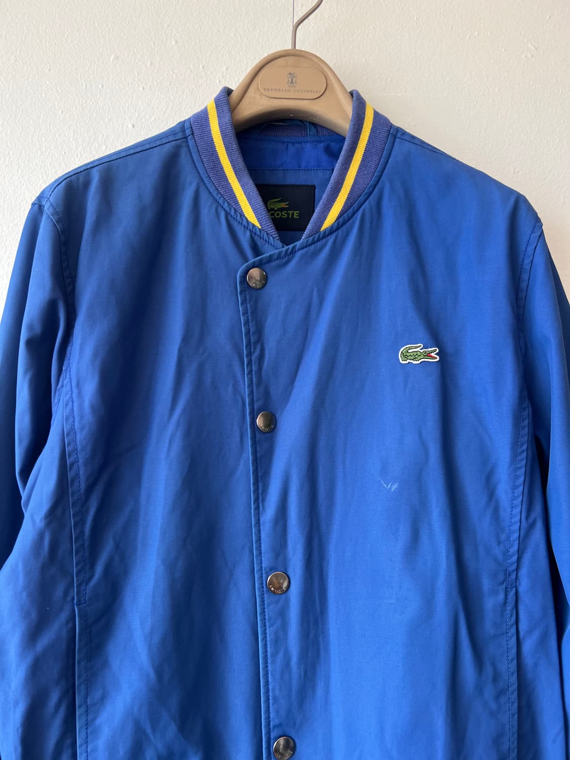 라코스테 남성 블루 코치자켓 블루종점퍼 상품이미지2