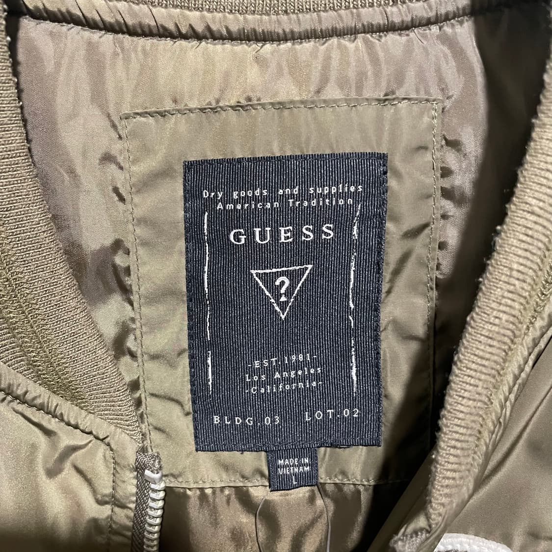 게스 항공점퍼 상품이미지3