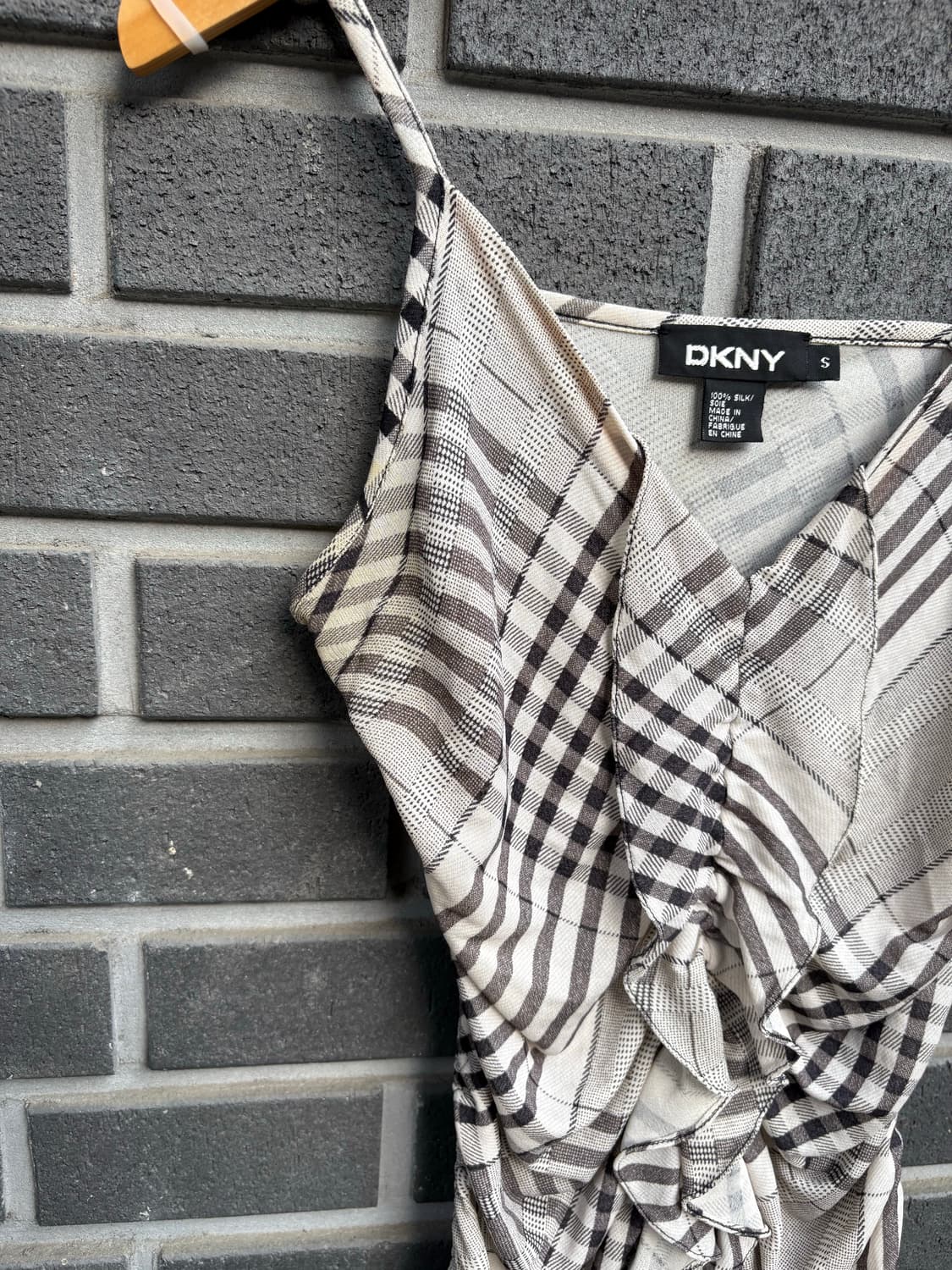 DKNY 체크 셔링 나시 상품이미지10