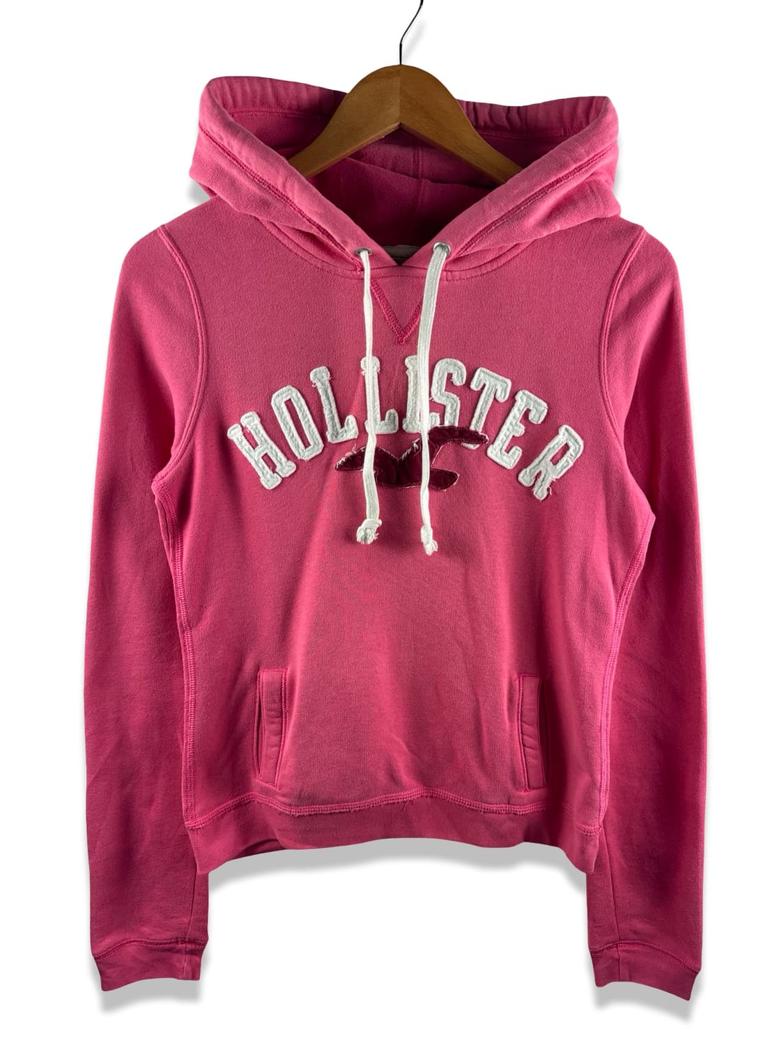 홀리스터 아치로고 핑크 후드티3065 상품이미지1