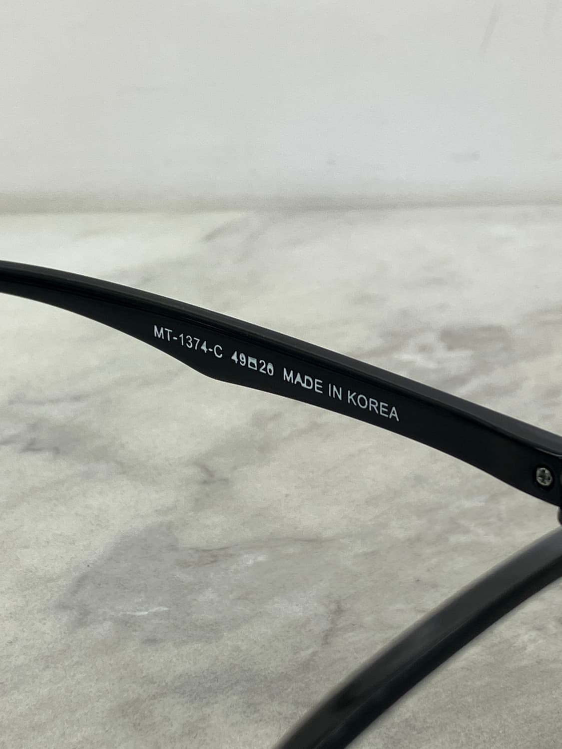 오앤씨 ONC 블랙 웰링턴 뿔테 안경 상품이미지7