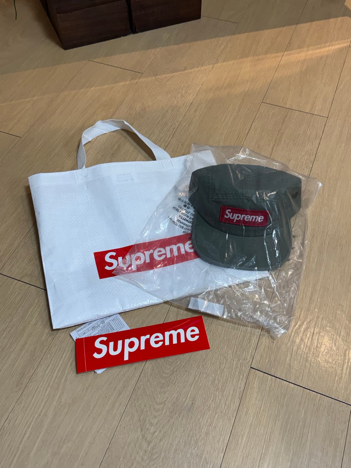 [OS] 슈프림 26fw 밀리터리 캠프캡 올리브 상품이미지3