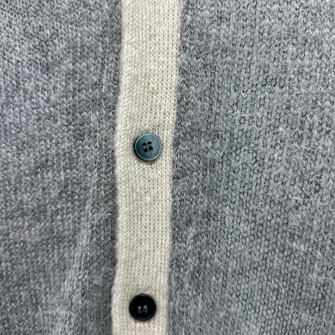 레이지블루 모헤어 완장 가디건 상품이미지5