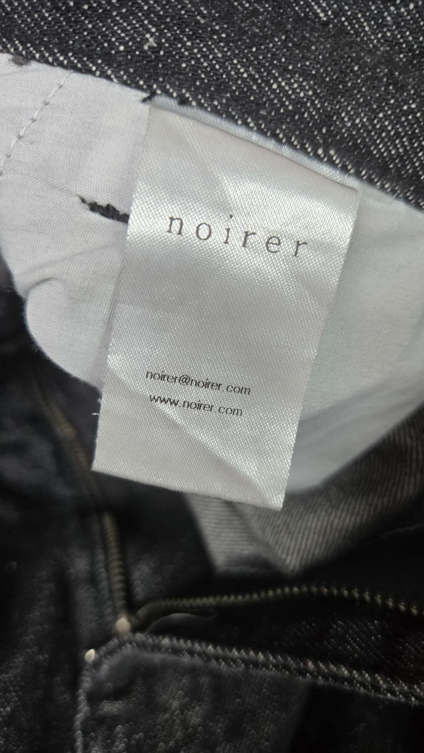 노이어 흑청데님팬츠 상품이미지5