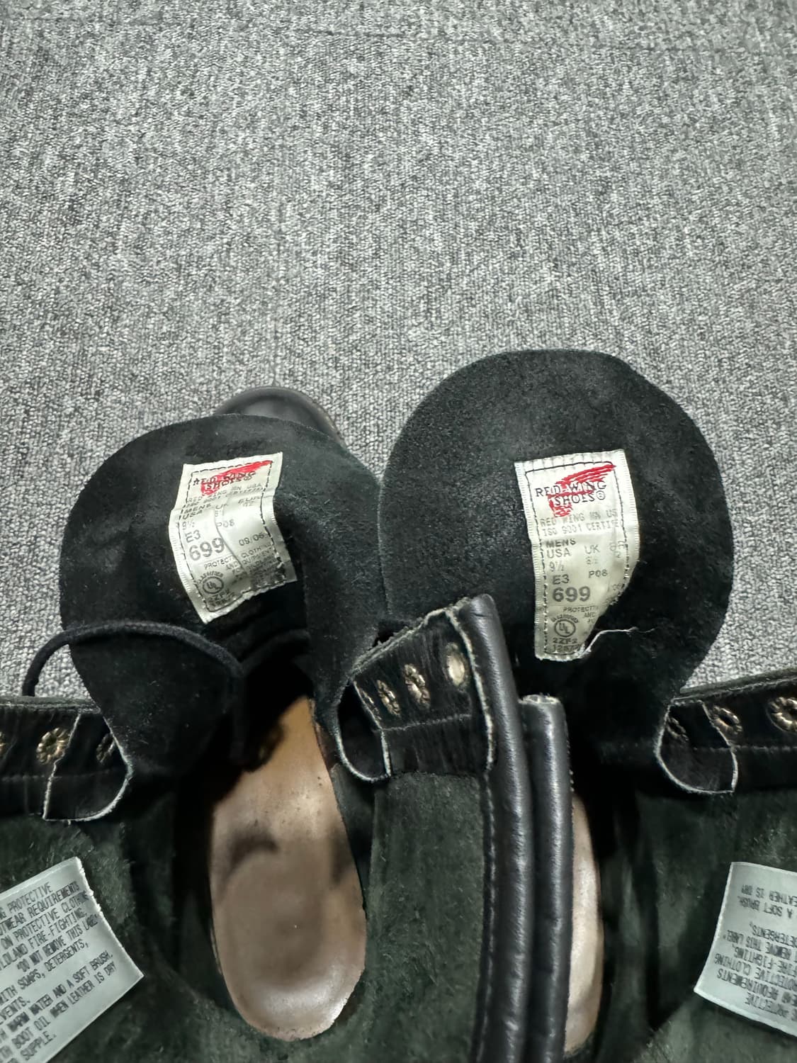 9.5) USA 레드윙 699 로거 부츠 웨스코 보스 상품이미지6