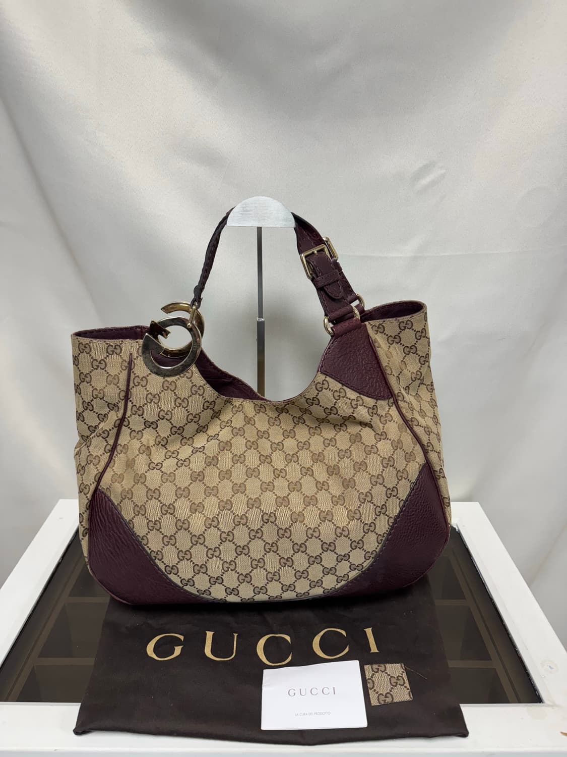 정품 구찌 모노그램 호보백 상품이미지6