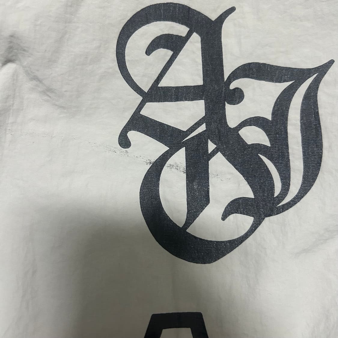 아조바이아조 나일론 스웨트셔츠 엑스라지 상품이미지5