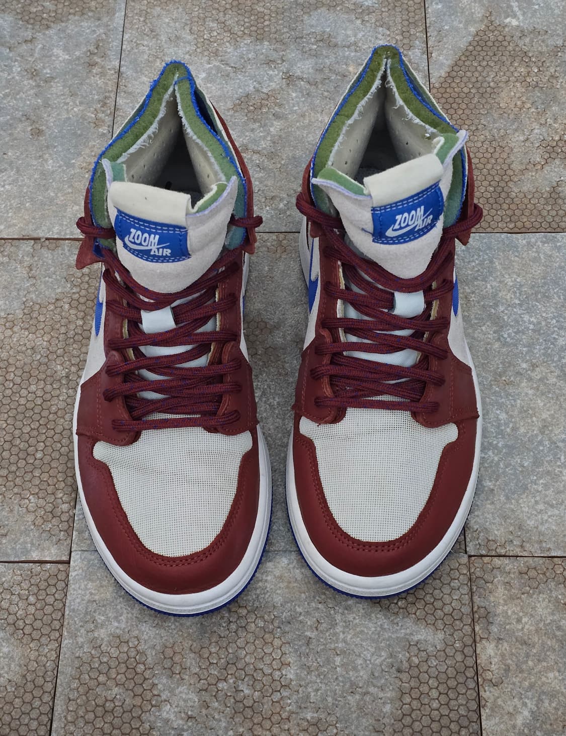 (235)나이키 조던 1 줌 에어 컴포트 팀 레드 상품이미지2