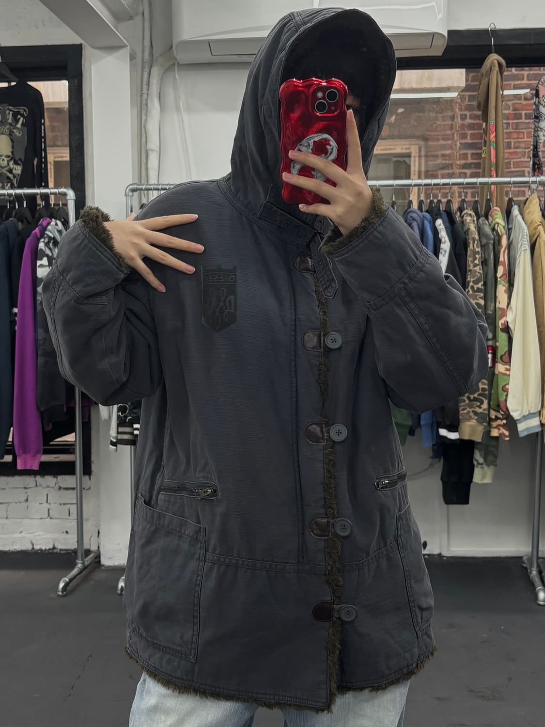 디젤 쉐르파 야상 자켓 상품이미지3