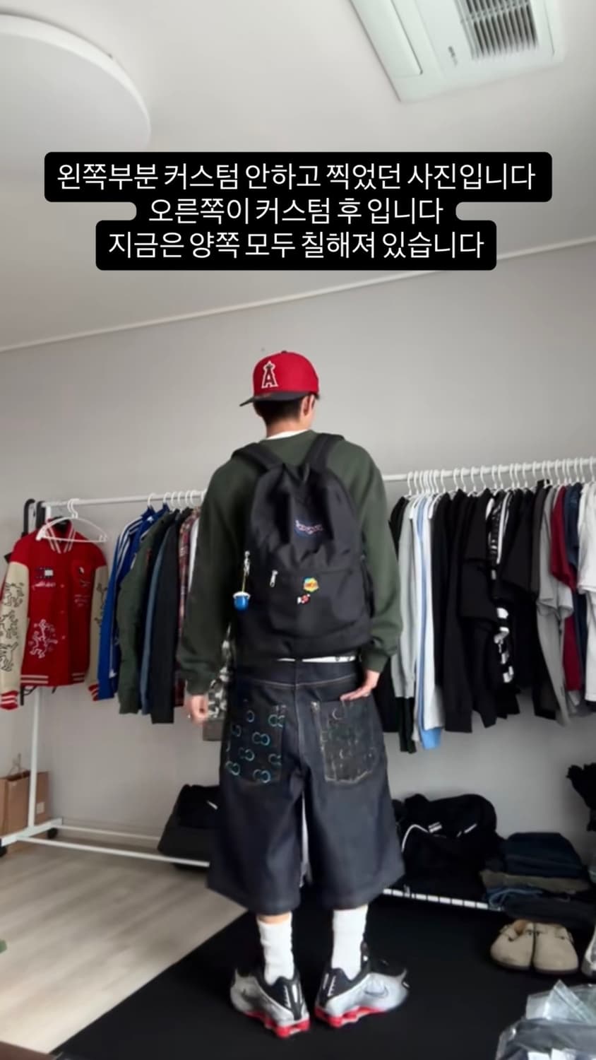 BAPE × COOGI 데님 쇼츠 상품이미지7