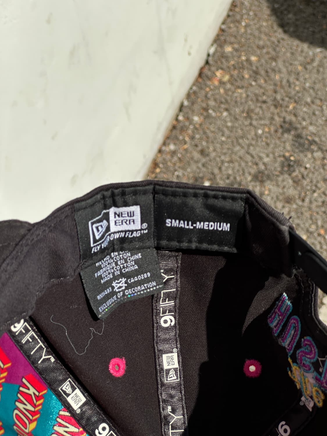 [S-M] 뉴에라 9FIFTY KNOCK 콜라보 스냅백 더허슬 상품이미지6