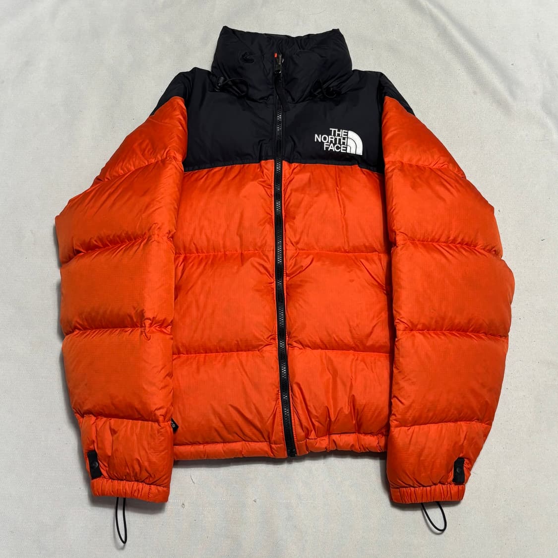 M 노스페이스 1996 눕시 오렌지 다운 패딩 상품이미지2