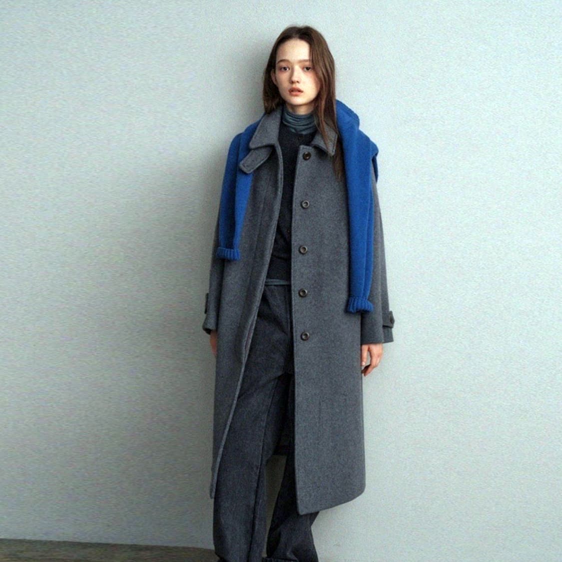 오로(Oro) 울리치 오버핏 발마칸코트 프리사이즈 상품이미지2