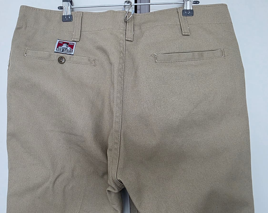 벤데이비스 코튼 베이지 올리브 데님바지 36(34) 상품이미지4