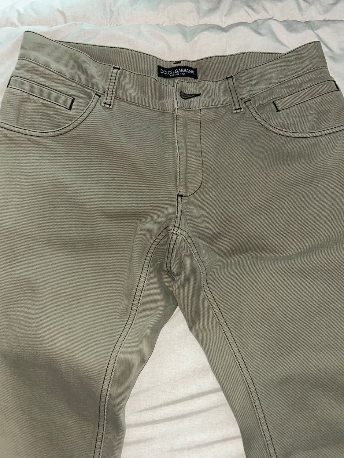 돌체앤가바나 치노팬츠 베이지 상품이미지3