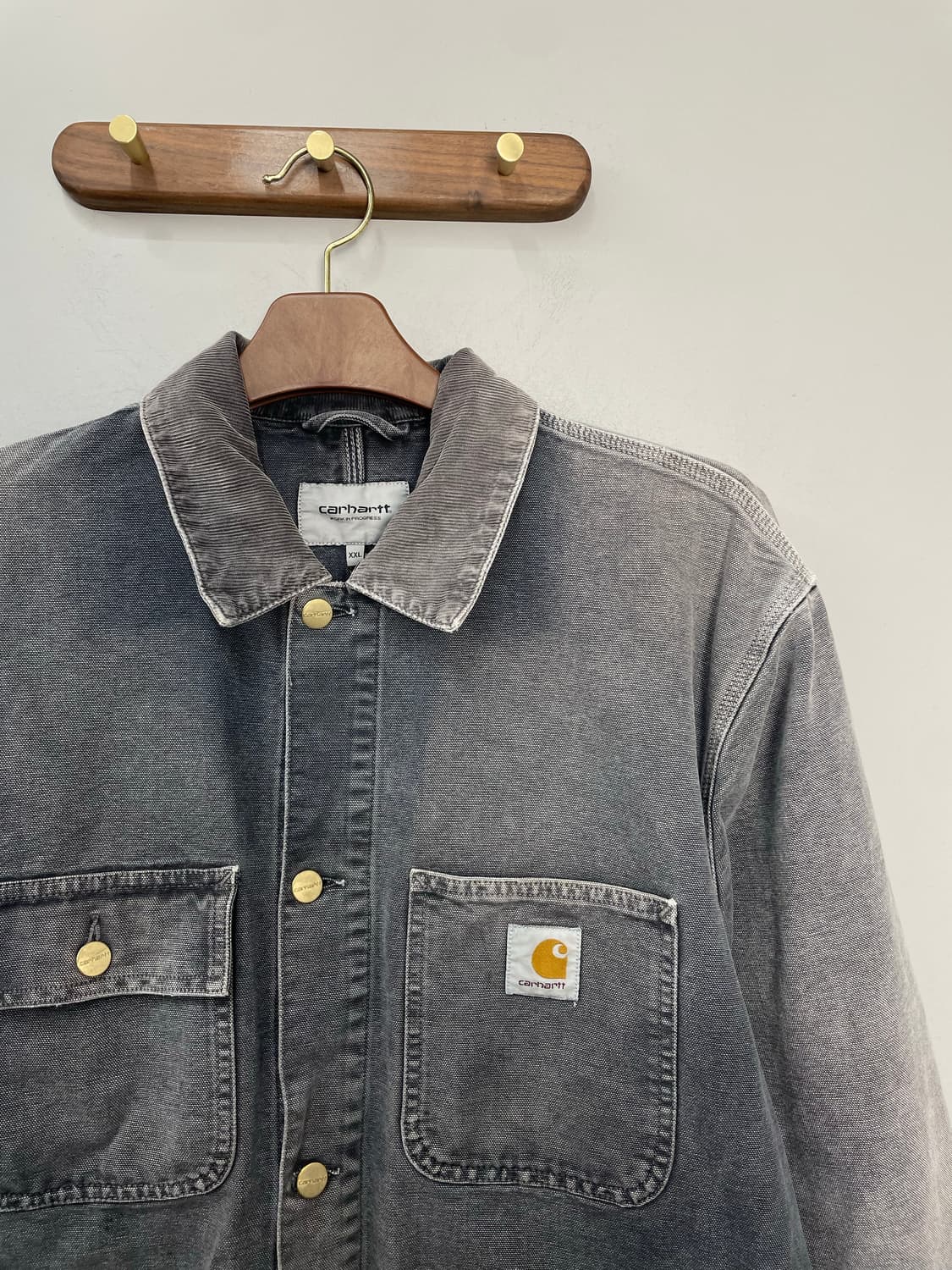 칼하트WIP 초어 빈티지워싱 데님 자켓 H2146 상품이미지3