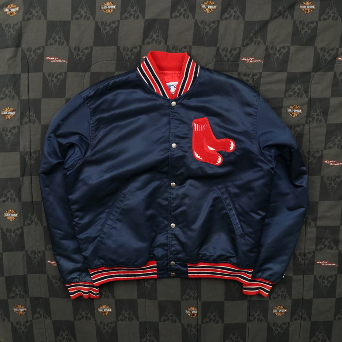 90s 스타터 보스턴 레드삭스 베이스볼 자켓 상품이미지1