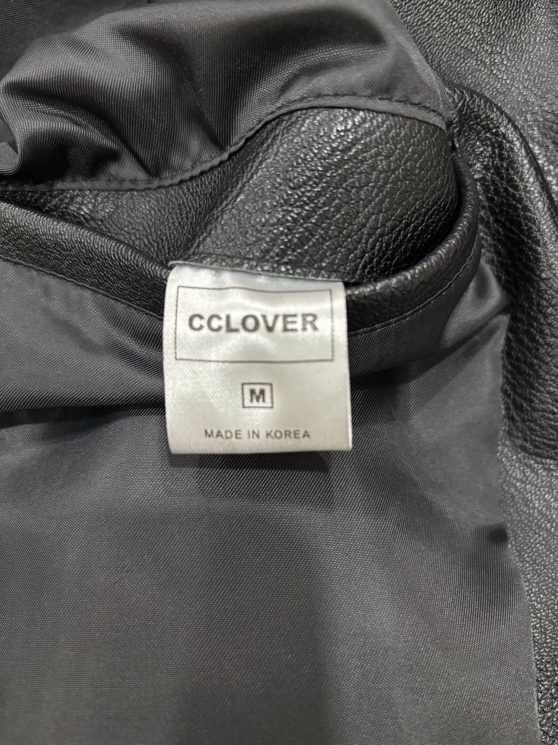 CCLOVER 소가죽 블루종 가죽자켓 상품이미지4