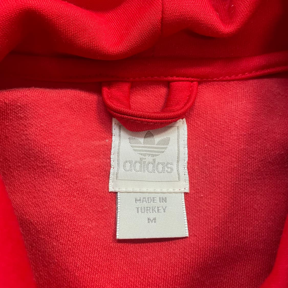 아디다스 후드플락 트랙 져지 후드집업 레드 상품이미지4