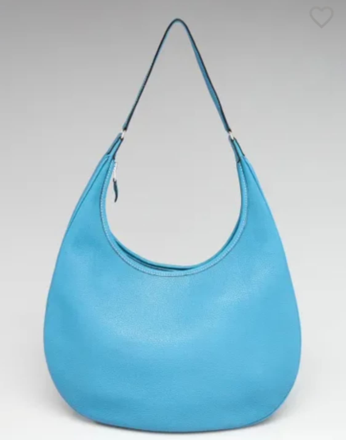 (정품)Hermes 에르메스 가오 호보 숄더백 블루진컬러예요! 상품이미지3