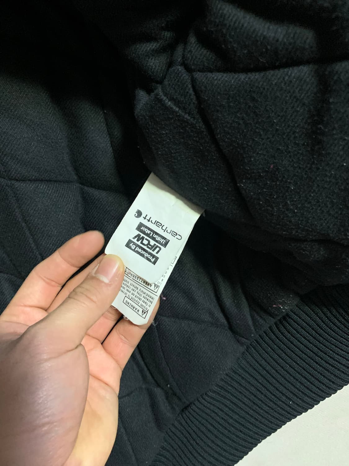 칼하트 j140 블랙 s사이즈 하자 없음 다른 액티브자켓 m 교환 가능 상품이미지4