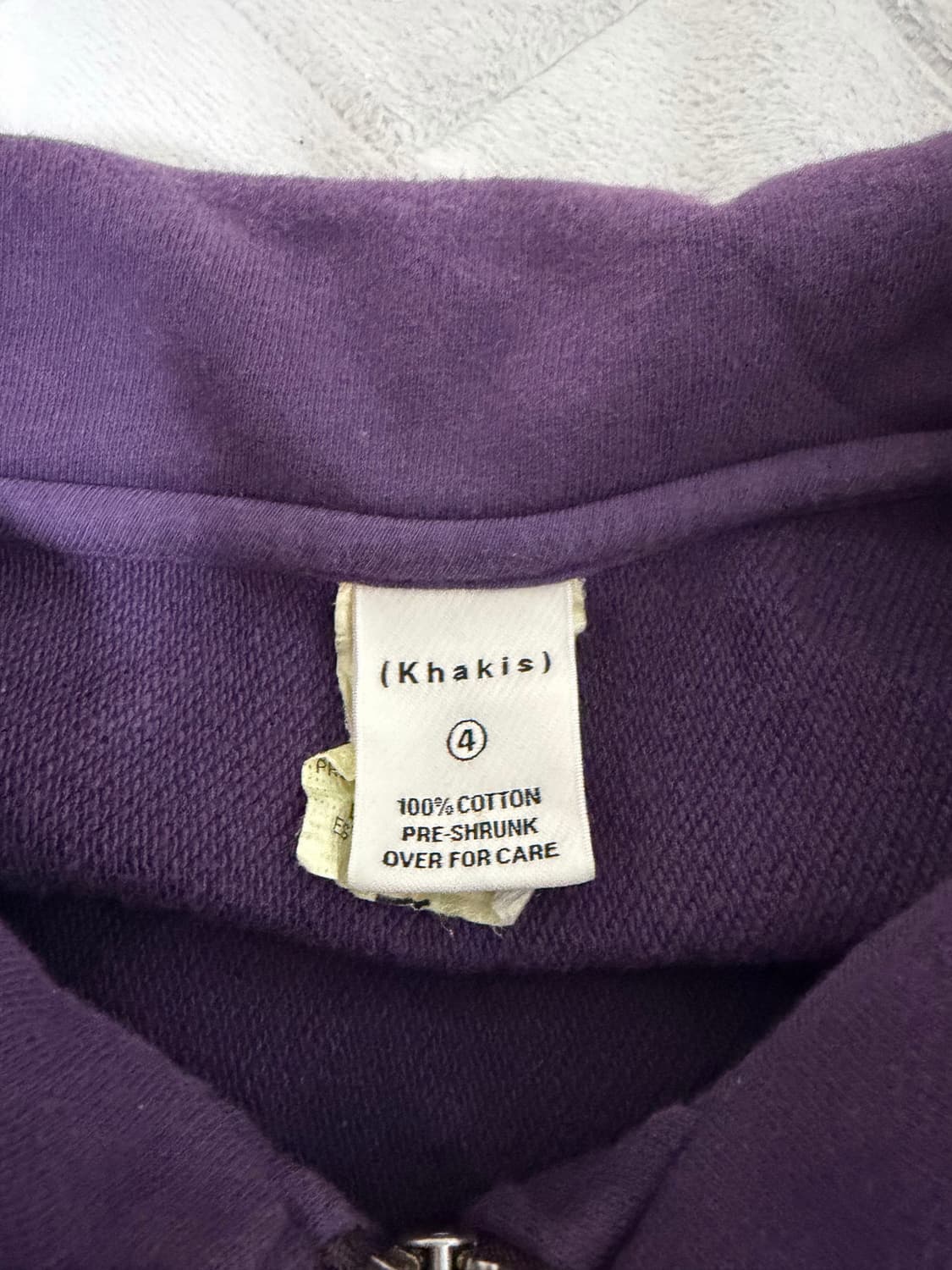 카키스 하프집업 4사이즈  상품이미지3