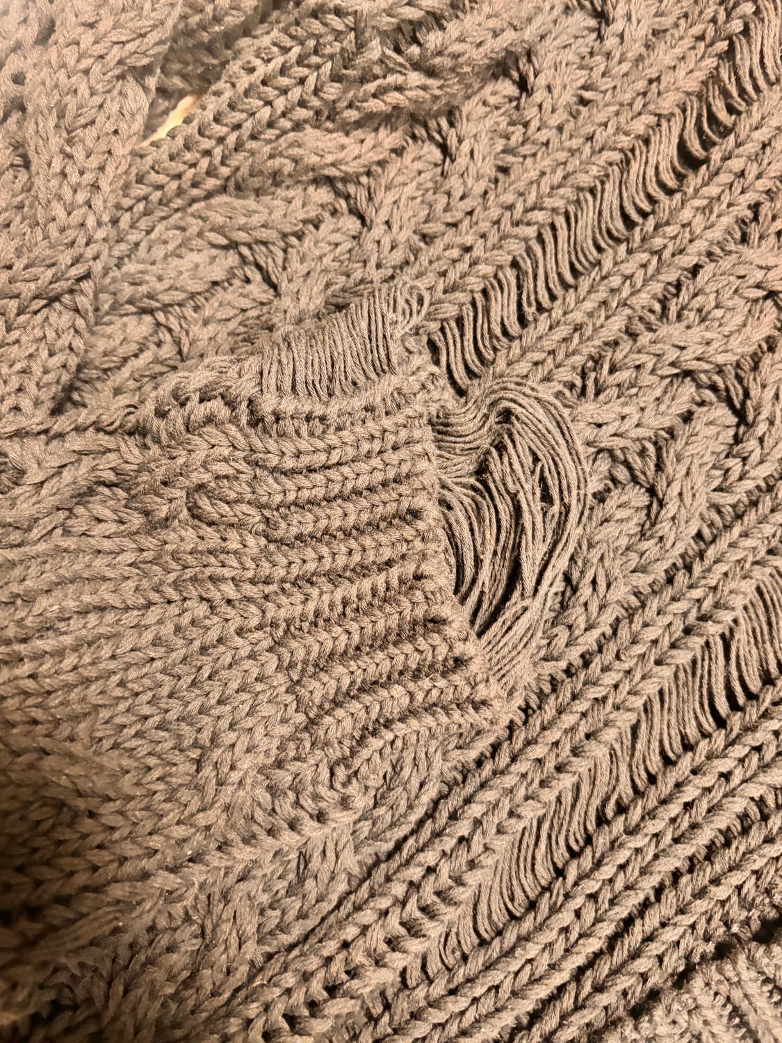 ADSB 앤더슨벨 소바쥬 코튼 가디건 블랙 상품이미지5