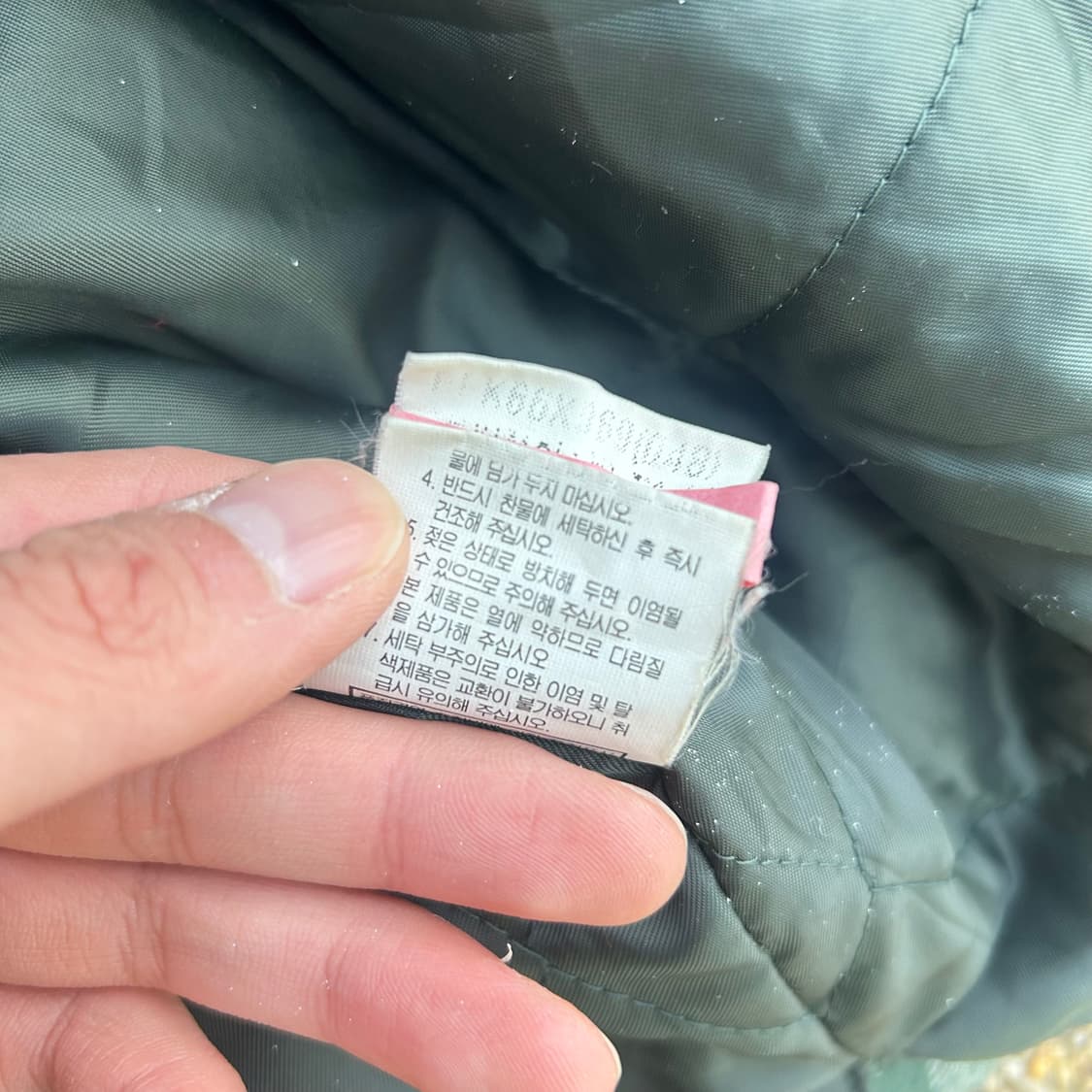 Fubu 체크패턴 패딩 자켓 상품이미지6