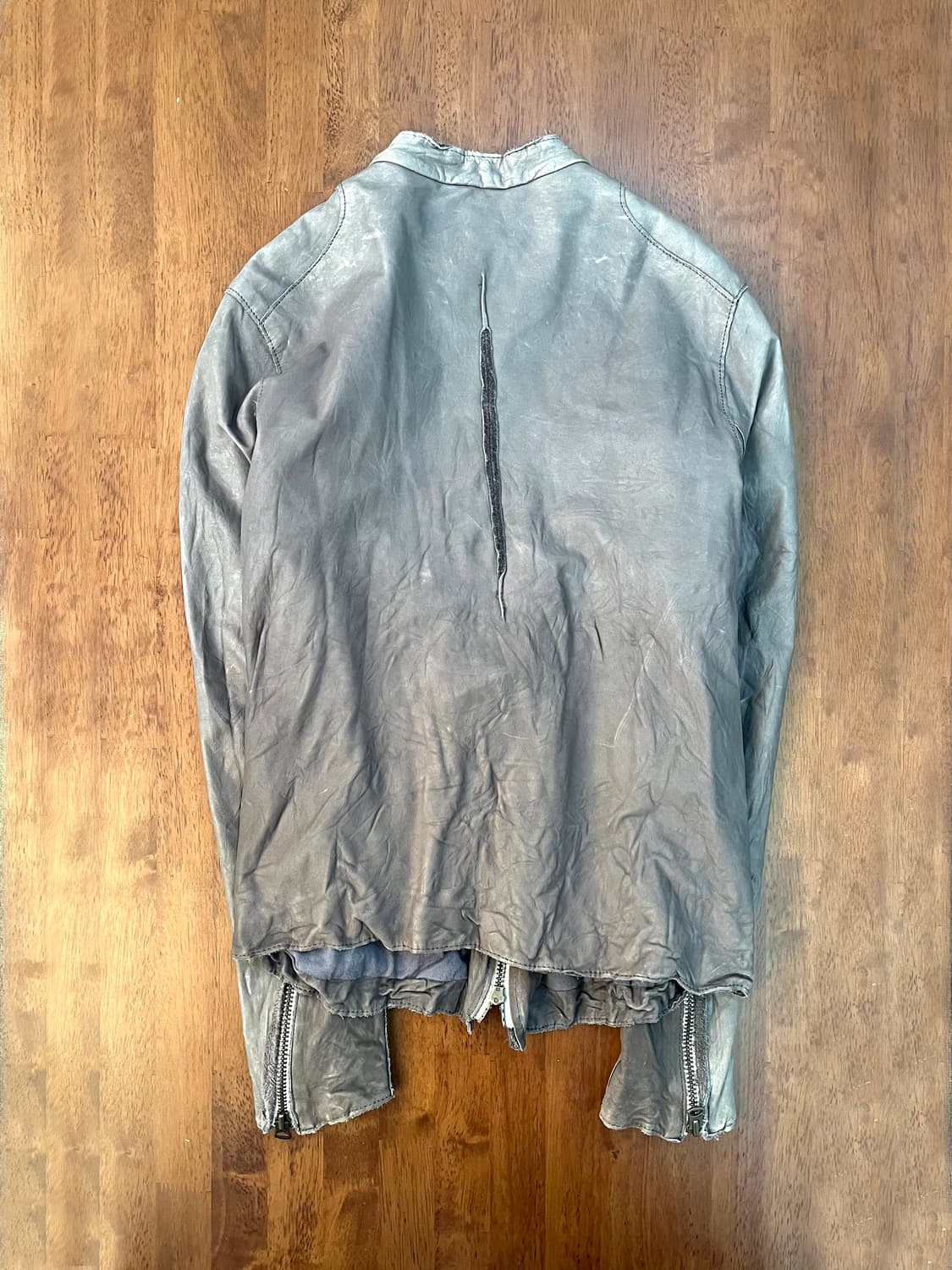 Sisii 싱글 지퍼 라이더 가죽 자켓 상품이미지2