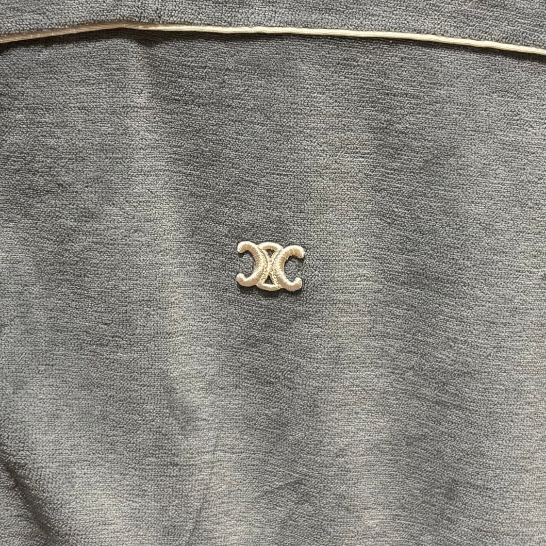 S/셀린느 트리오페 벨벳 트레이닝 집업 상품이미지3