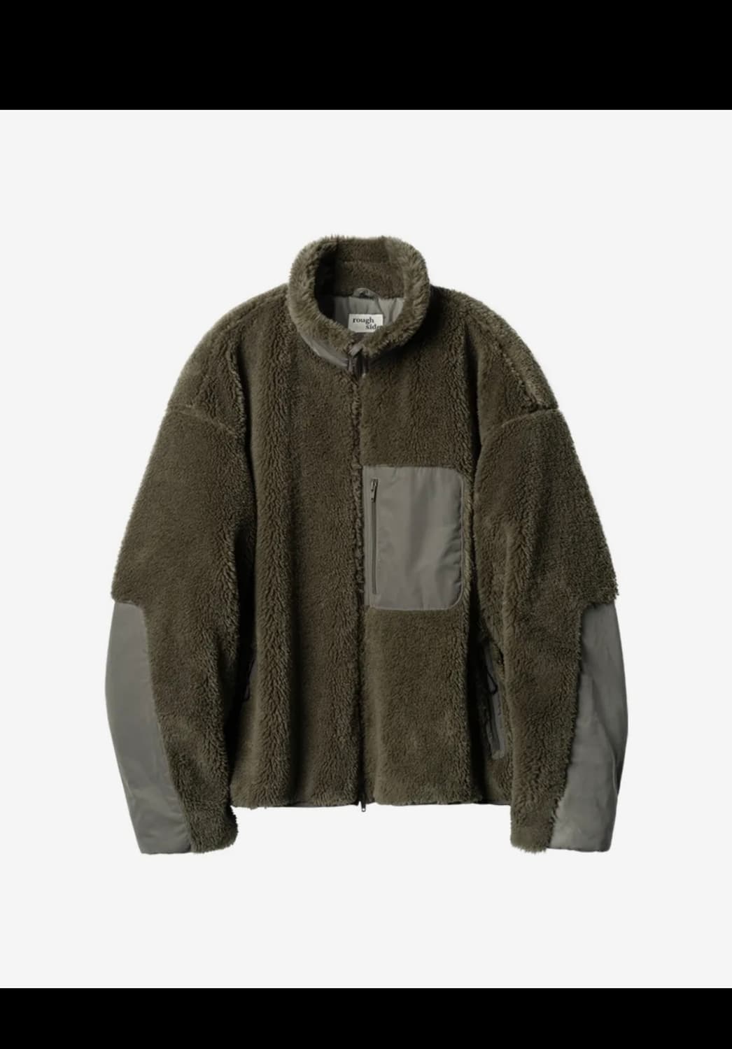 [러프사이드] 24FW 후리스 올리브 2size 상품이미지1
