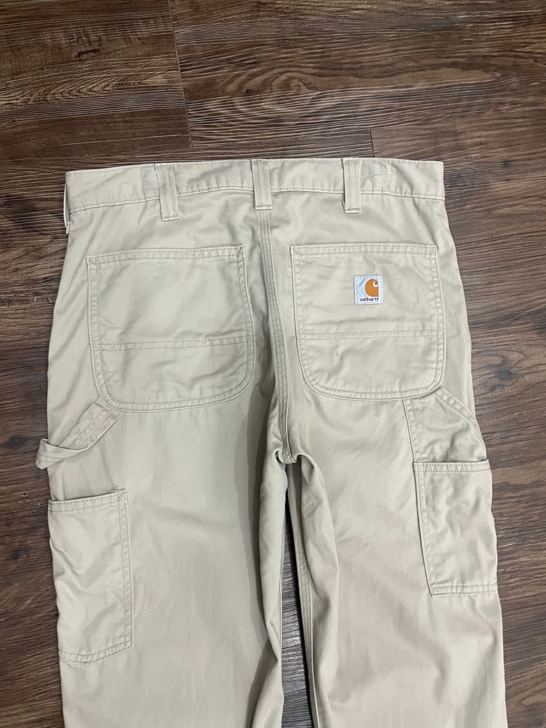 칼하트 덩가리 카펜터 워크 팬츠 베이지 상품이미지1