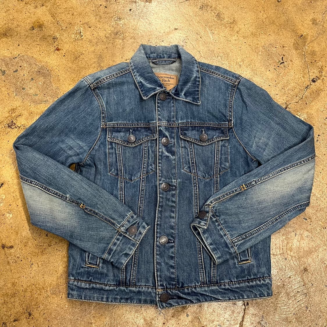 [정품/XS] 아베크롬비 데님 청자켓 b8 상품이미지2