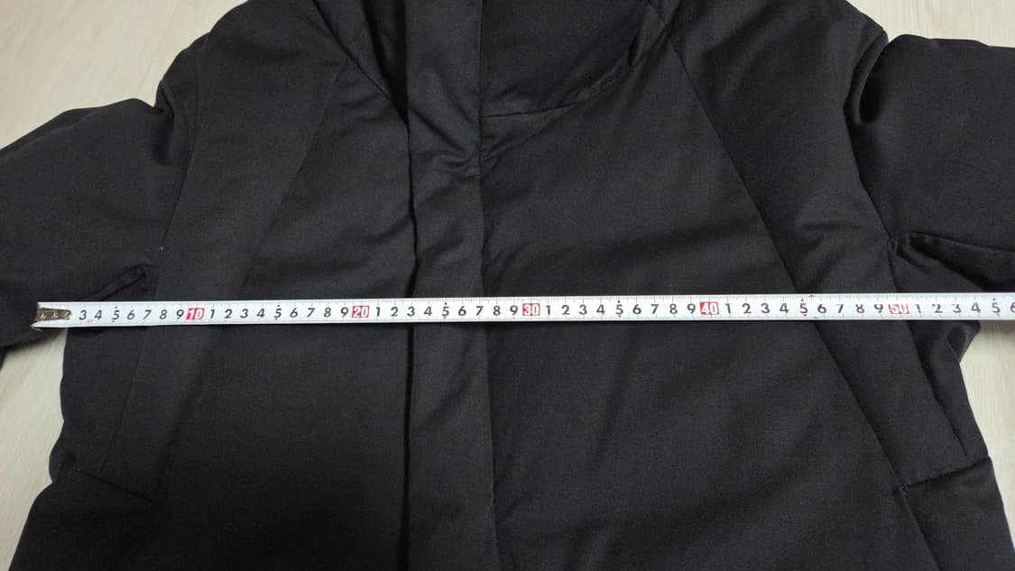 (착샷) 솔리드옴므 하이넥 패딩 코트 상품이미지7