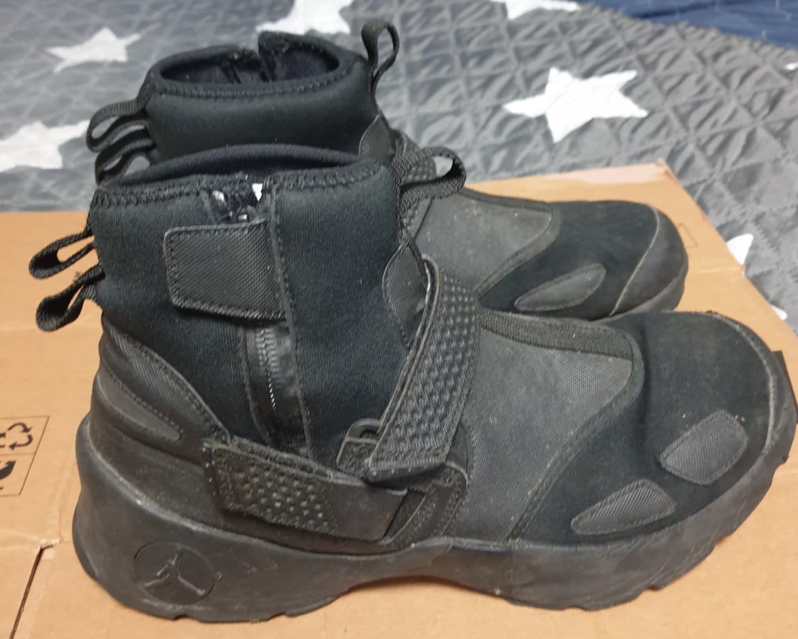 (해외발매) 나이키 조던 트루어 LX 하이 스니커즈 올블랙 (275) 상품이미지1