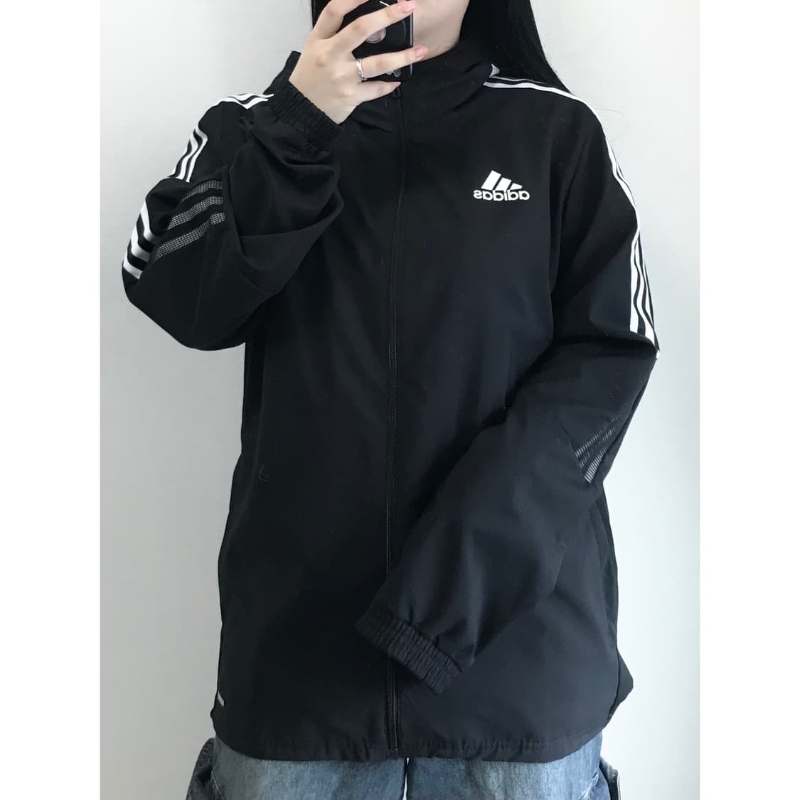 아디다스 트레이닝 바람막이 xl 상품이미지1