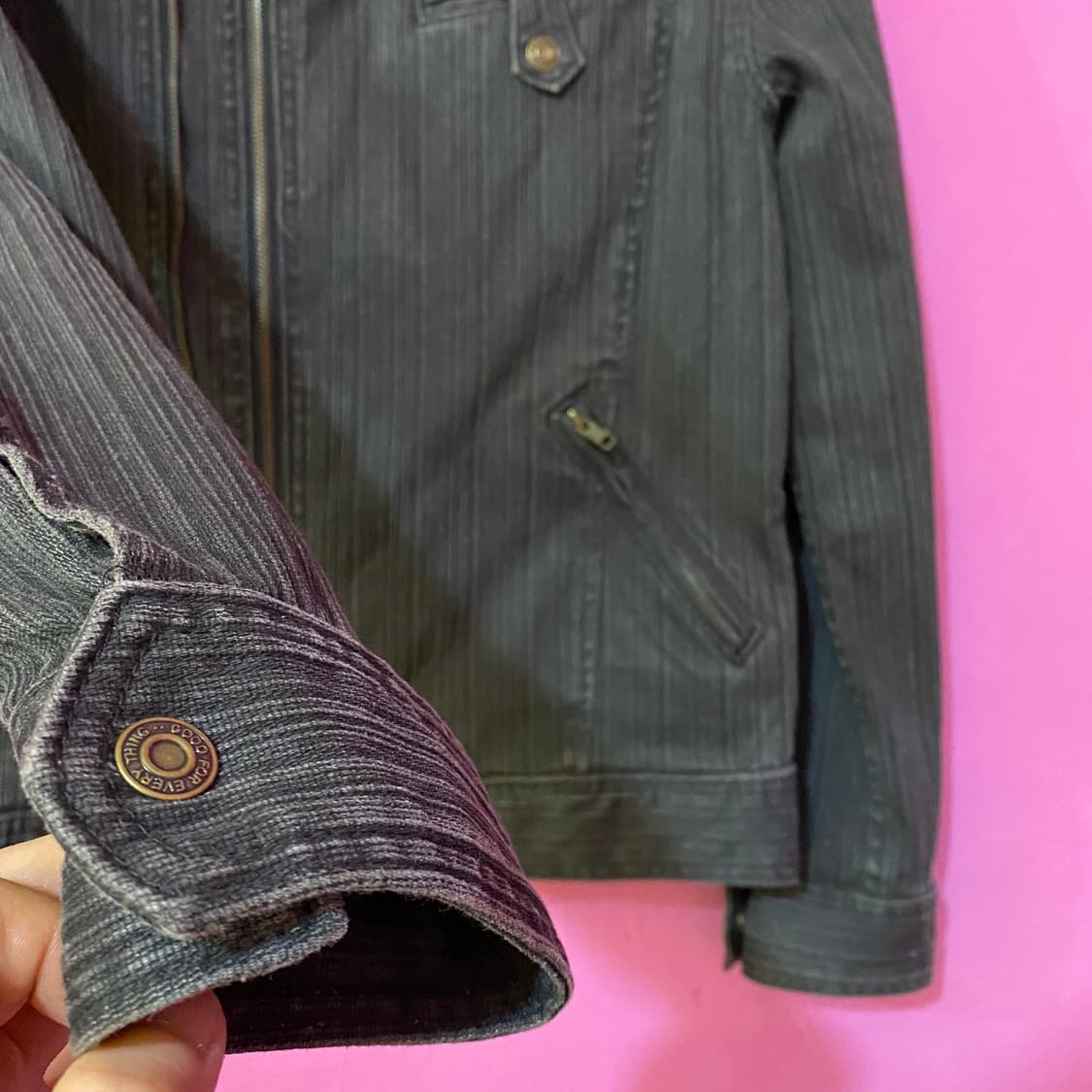 JUNGLE STORM 더블 지퍼 자켓 상품이미지3