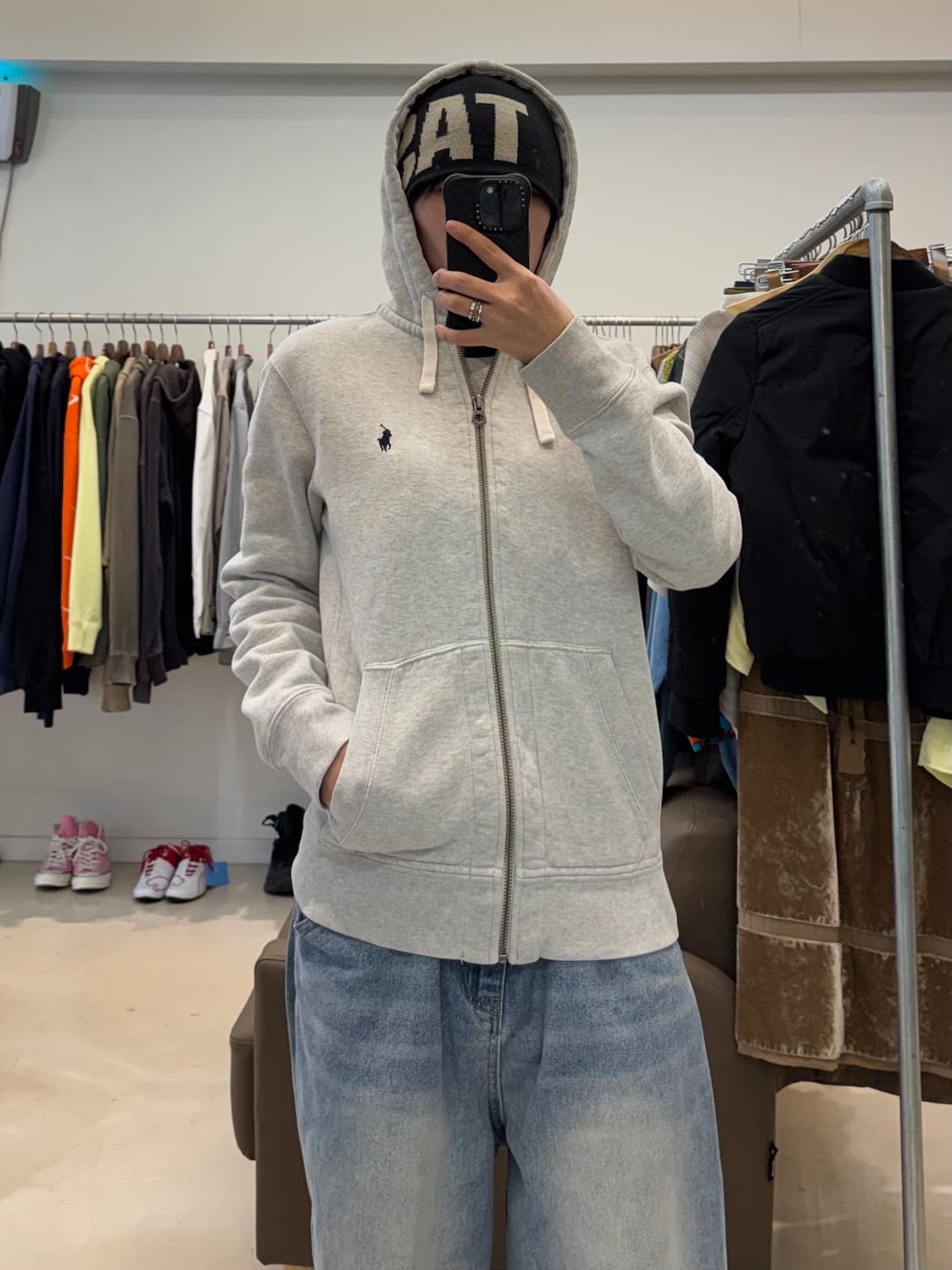 폴로 랄프로렌 써멀 후드집업 상품이미지7