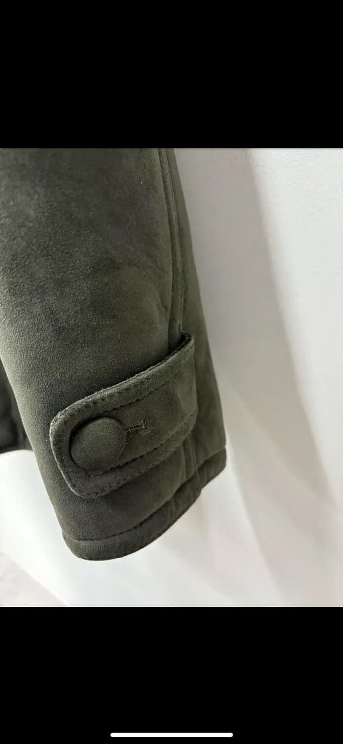 빌트모어 스웨이드 무스탕 하프 코트 H1917 상품이미지4