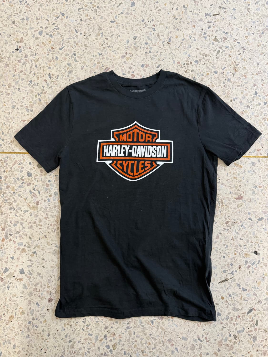 할리데이비슨 로고 반팔 블랙 상품이미지3