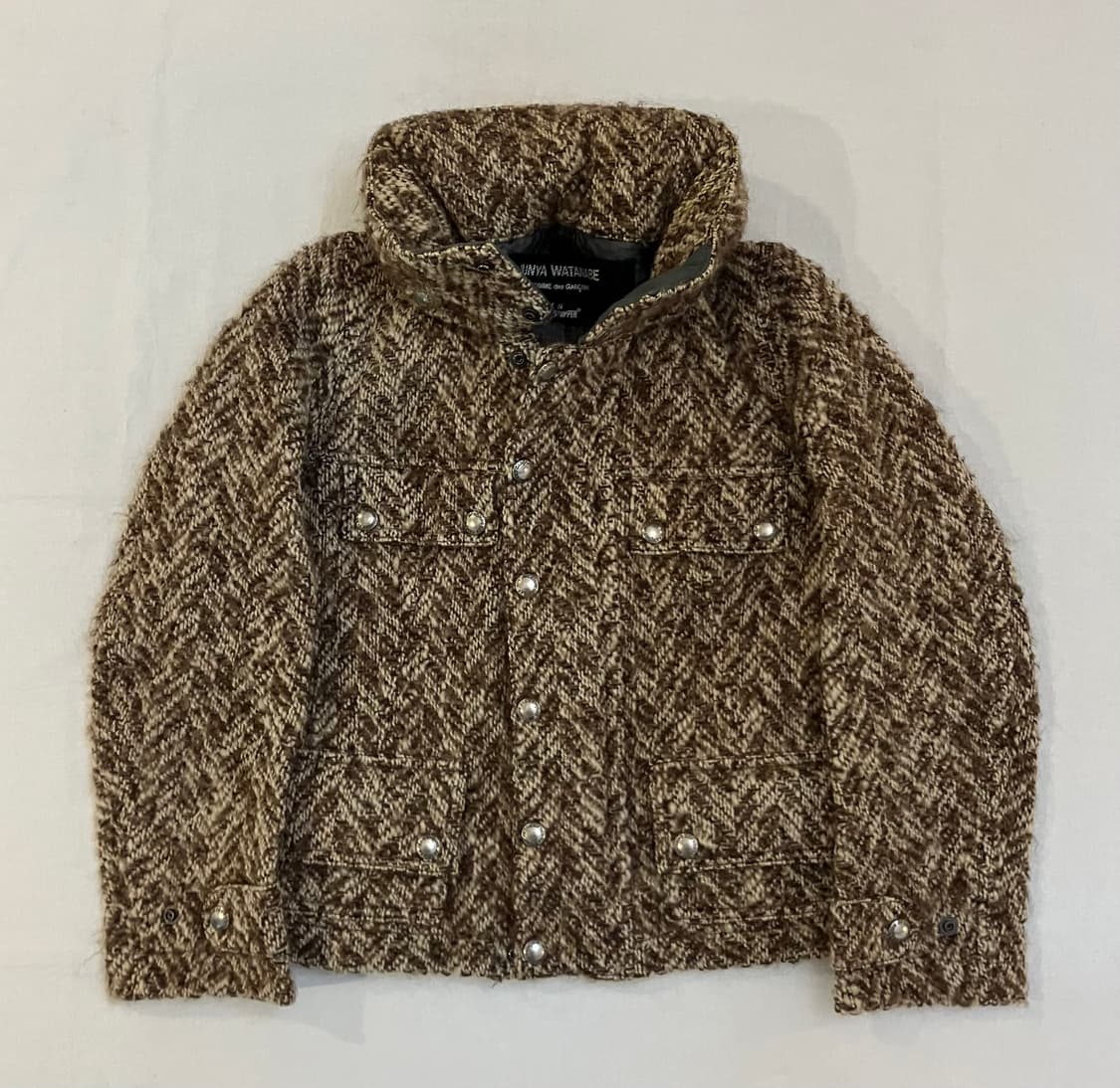 꼼데가르송 준야와타나베 트위드 윈드스토퍼 자켓 상품이미지1